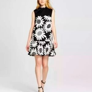 Victoria Beckham For Target Cotton Mini Dress Women's Size XS Floral